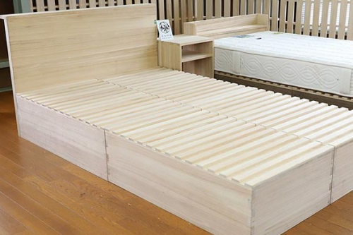 桐製品-収納ベッド